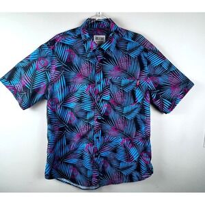 RSVLTS Miami Vice Large Kunuflex Blue Pink Vacation Resort Tropical Hawaiian